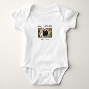 Body T-shirt Amoureux des chats pour bébé HAMbWG ou Sna