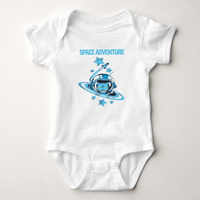 Body T-shirt Astronaute dans l'espace (Devant)