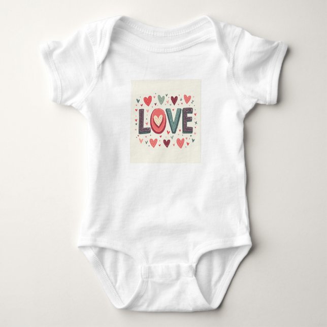 Body T-Shirt Baby Bodysuit (Devant)