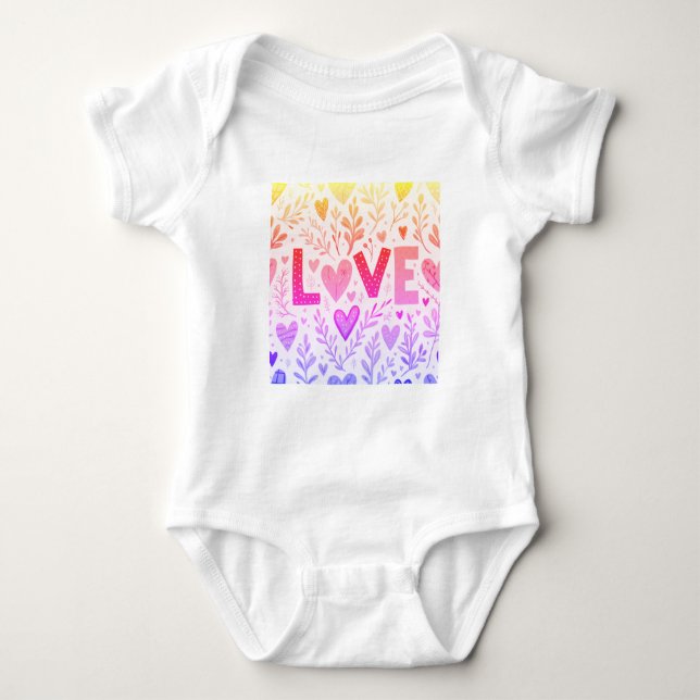 Body T-Shirt Baby Bodysuit (Devant)
