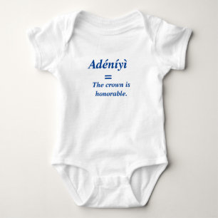 Body T-Shirt Baby Bodysuit : Customisé avec le nom Yoru