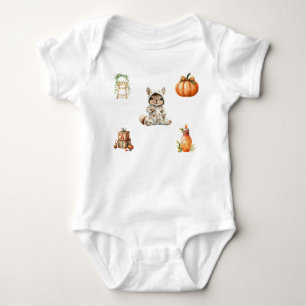 Body T-Shirt Baby shower d'automne