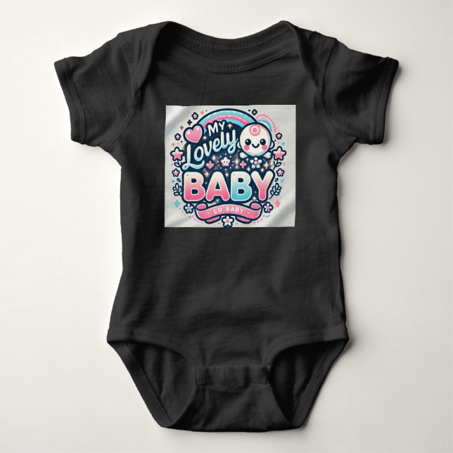 Body T-shirt babysuit babywear attrayant (Devant)