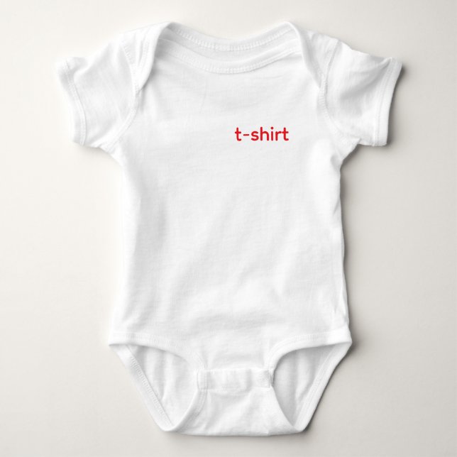 Body t-shirt bébé (Devant)