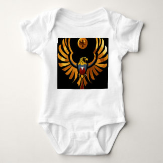 Body "T-shirt bébé avec design d'aigle en cristal