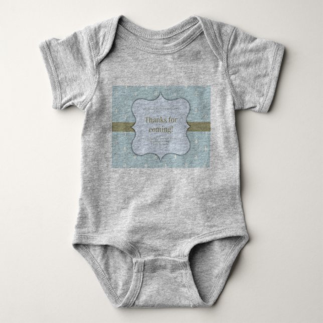 Body T-shirt bébé bodysuit garçon (Devant)