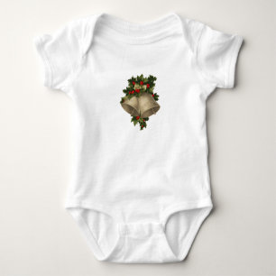 Body T-shirt bébé cloches de Noël