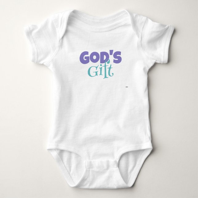 Body T-shirt bébé de Dieu HAMbyWG (Devant)
