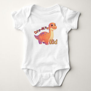 Body T-shirt bébé Dino-Mite Kid
