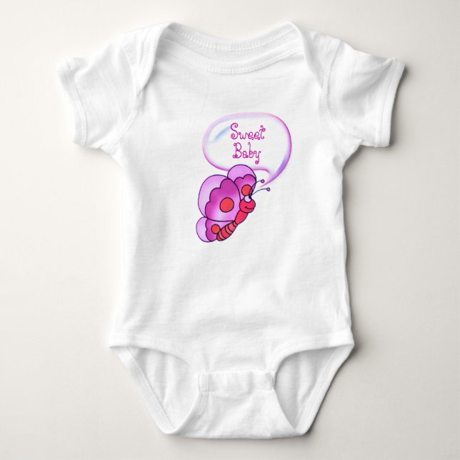 Body T-shirt bébé doux (Devant)