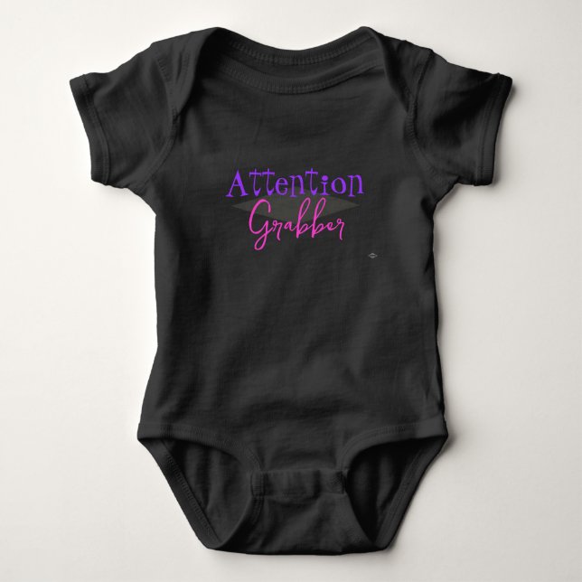 Body T-shirt bébé Grabber HAMbyWG (Devant)