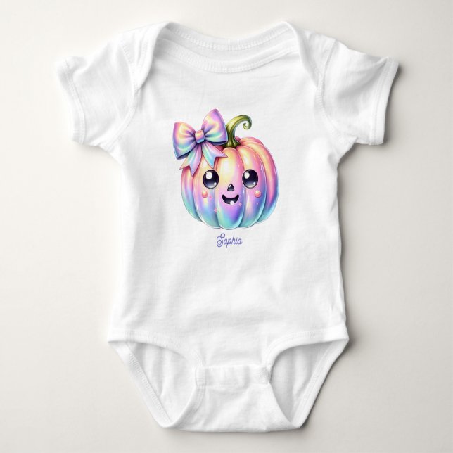 Body T-Shirt bébé Halloween (Devant)