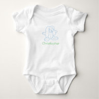 T-shirt bébé lapin oreille disquette
