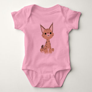 Body T-shirt bébé Lynx