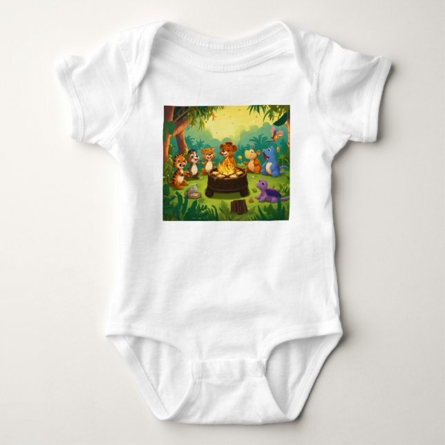 Body T-shirt 👶 bébé mignon et confortable ✨ (Devant)