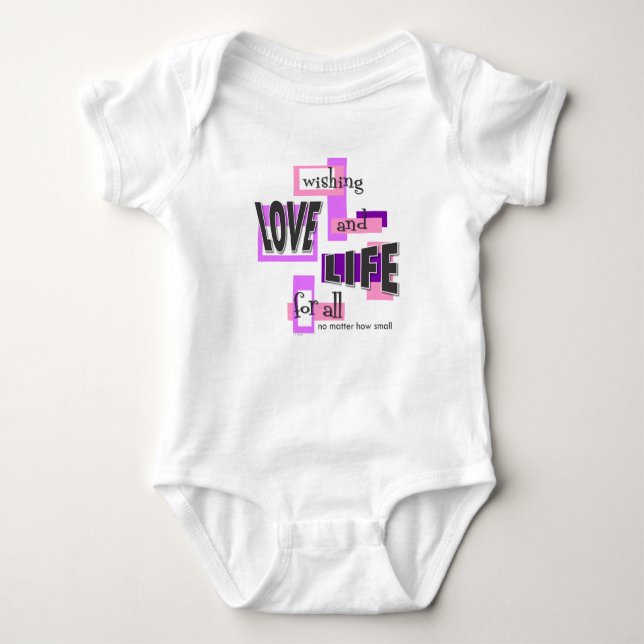 Body T-shirt bébé ou combinaison. (Devant)
