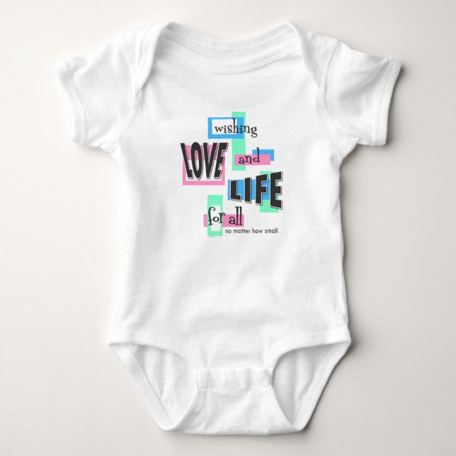 Body T-shirt bébé ou combinaison. (Devant)