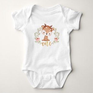 Body T-shirt bébé pour un premier anniversaire de naiss