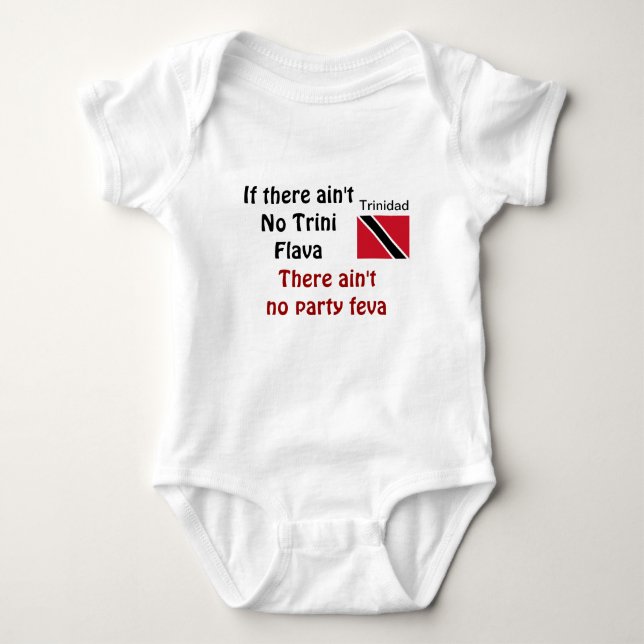 Body T-shirt bébé Trinidad (Devant)
