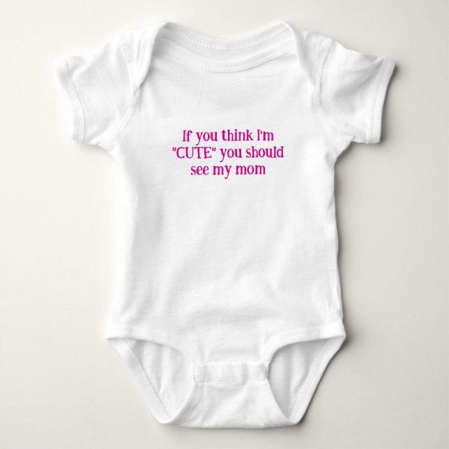 Body T-shirt bodysuit bébé (Devant)