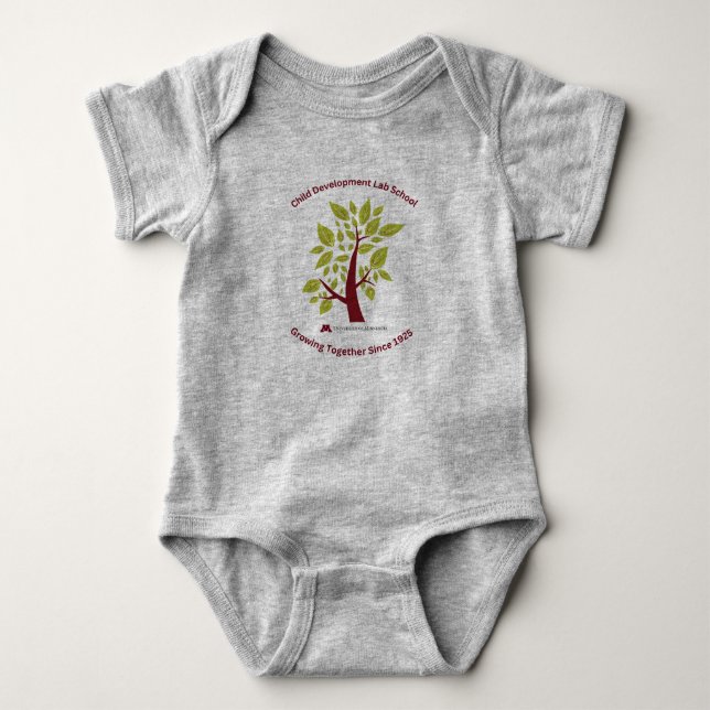 Body T-shirt CDLS Logo pour nourrissons (Devant)