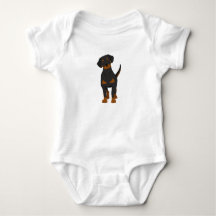 T-shirt Chien Bodysuit pour bébé