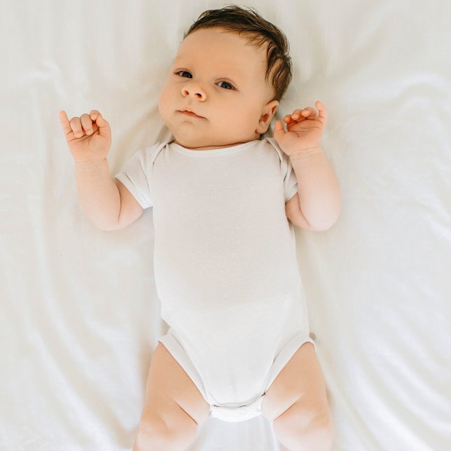 Body T-shirt costume de maillot de bébé personnalisé (Personalized Baby Jersey Bodysuit T-Shirt)