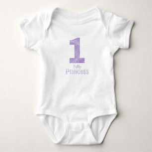 Body T-Shirt Couronne de Princesse d'Anniversaire pour 