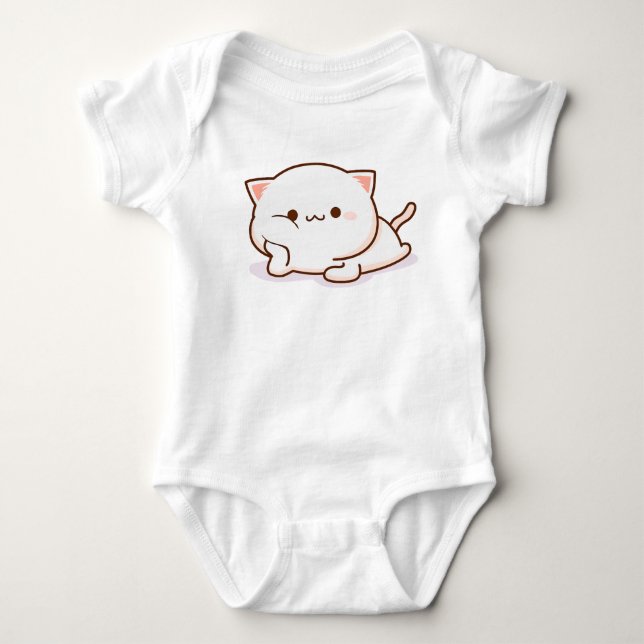 BODY T-SHIRT CUTE CAT TODDLER (Devant)