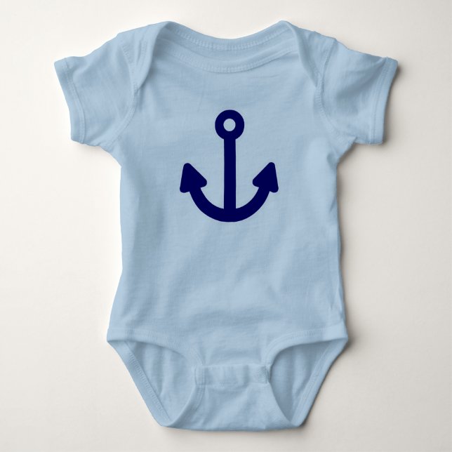 Body T-shirt d'Ancre (Devant)