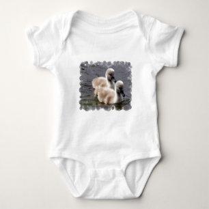 Body T-shirt de bébé de cygnes de bébé