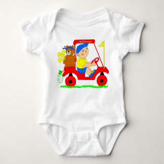 Body T-shirt de bébé de golf