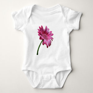 Body T-shirt de bébé de marguerite de Gerbera