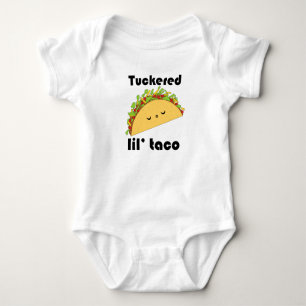 Body T-shirt de bébé de taco de Tuckered Lil'