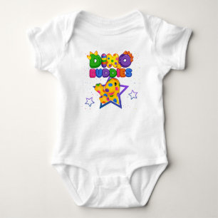 Body T-shirt de Dino-Buddies™ - scène de Rollo w/Sta