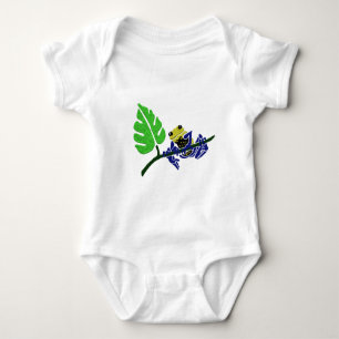 Body T-shirt de grenouille d'arbre de doigts