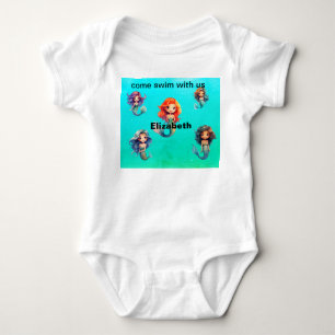 Body T-shirt de jolie sirène