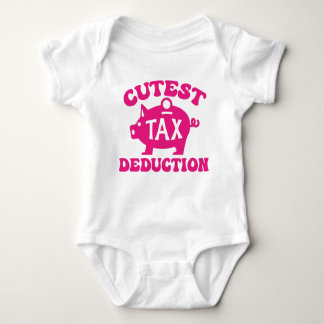 Body T-Shirt de la banque Piggy Cutest Tax Deduction