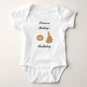 Body T-shirt de la Cendrillon 1er anniversaire
