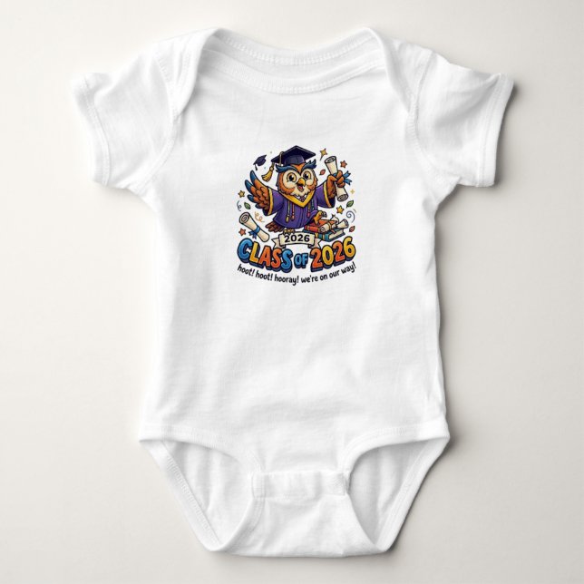 Body T-Shirt de la promotion 2026 (Devant)