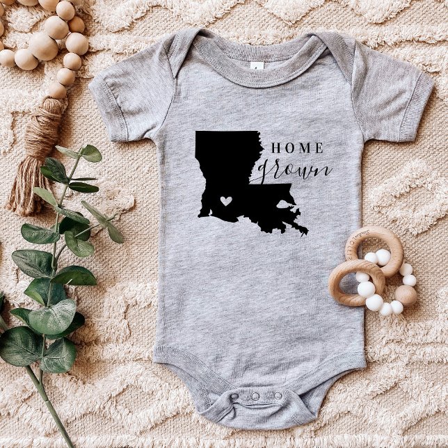 Body T-shirt de l'État de Louisiane fait à la maison (Créateur téléchargé)