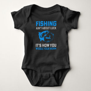 Body T-shirt de pêche amusant