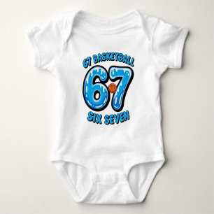 Body T-shirt de sport 67 Basketball Six Seven Meme