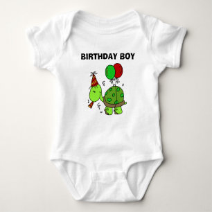 Body T-shirt de tortue d'anniversaire customisé