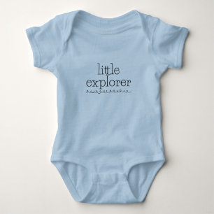 Body T-shirt de vêtements pour bébé garçon "Petit Explo