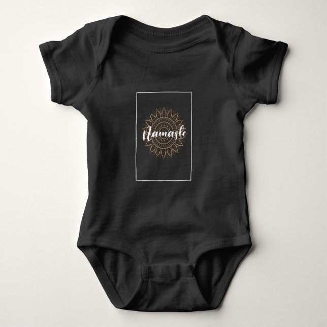Body T-shirt design namaste (Devant)
