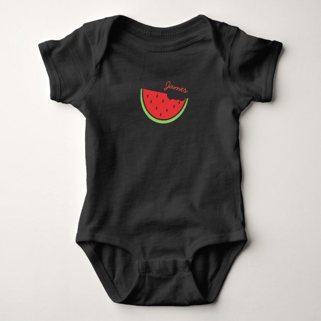 Body T-shirt d'été personnalisé Watermelon (Devant)