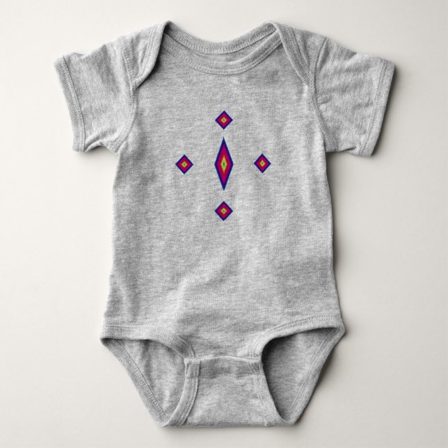 Body T-shirt - Diamond Cross (Devant)