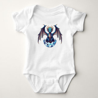 Body T-Shirt Dragon nouveau-né émergeant d'un œuf de cr