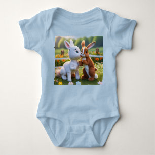 Body T-Shirt Egg-citant Bunny Brigade : Un Dessin Exvoy